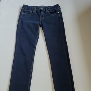 AEO Skinny Jeans sz 4 Long Dark Wash